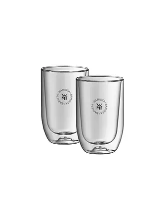 WMF | Set de 2 verres à Latte Macchiato BARISTA en verre borosilicate | 